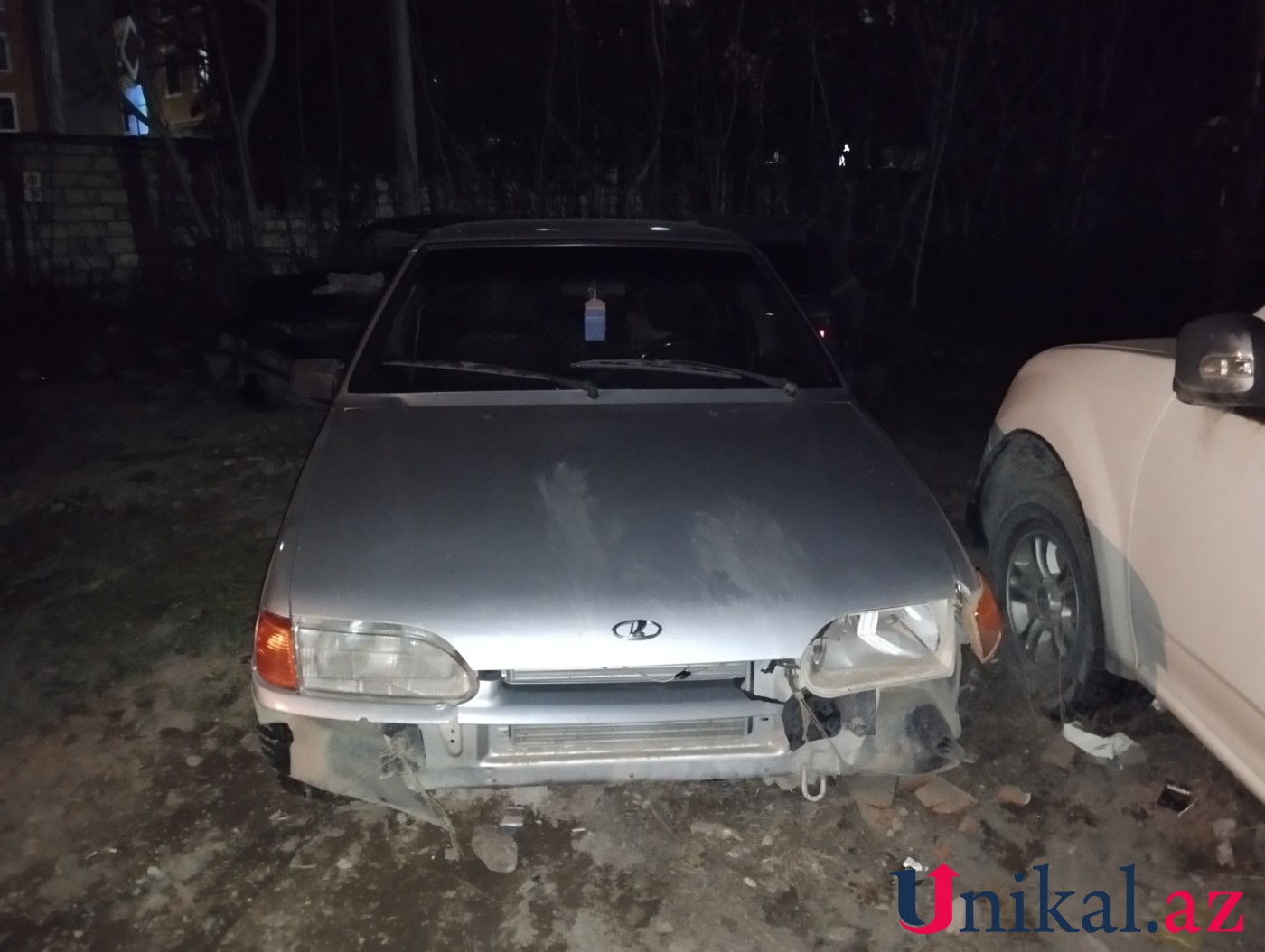 Xaçmazda təcili yardım maşını qəzaya düşdü (FOTOLAR)